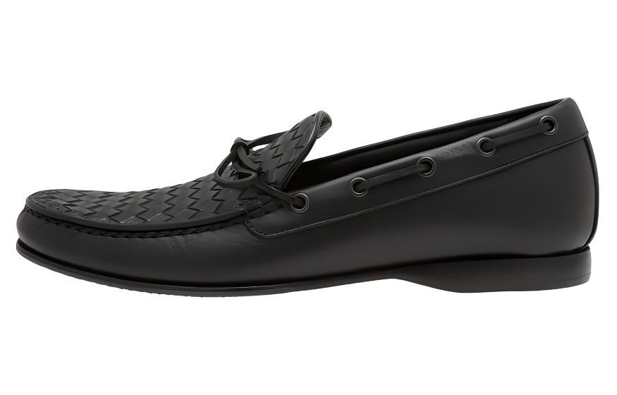 Bottega Veneta Bottega Veneta Boat Shoes Men's Black