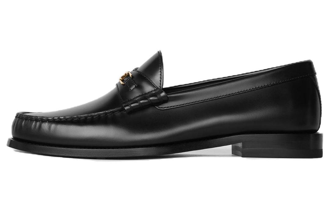 Celine Celine Triomphe Loafers Men's Black