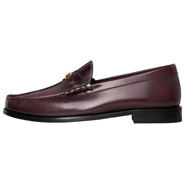 Celine Celine Triomphe Loafers 1.5cm Men's Umber