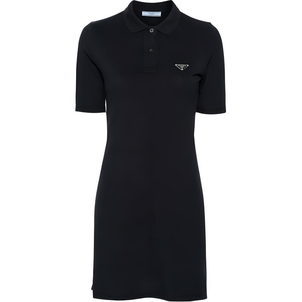 Prada Prada SS24 Short Sleeved Dress Women's Marine Blue