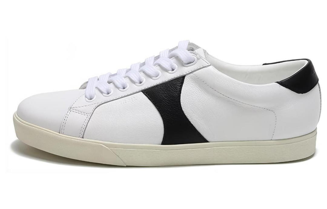 Celine CELINE Low-Top Stylish Skateboarding Shoes Women's Black White