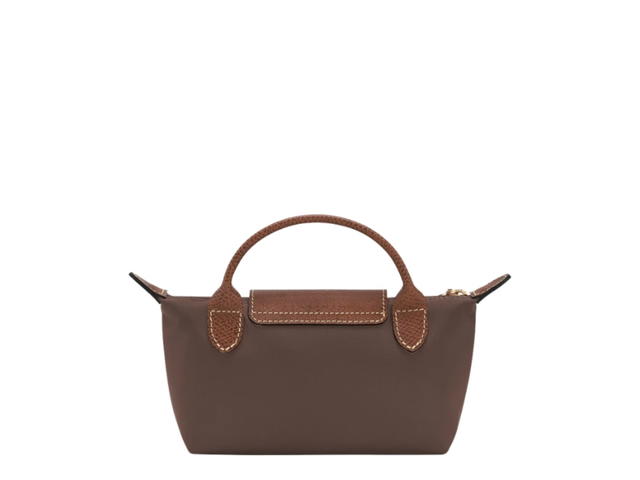 Longchamp Longchamp Le Pliage Original Pouch with handle Mocha - view 3