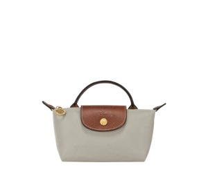 Buy Longchamp Le Pliage Original Pouch with Handle Pebble at Sasom – Authentic and Ready to Ship