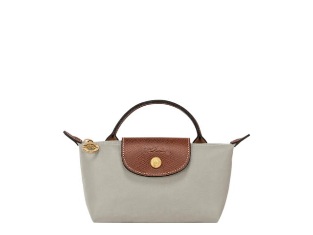 Longchamp Longchamp Le Pliage Original Pouch with Handle Pebble - view 1