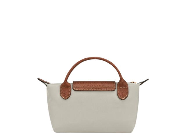 Longchamp Longchamp Le Pliage Original Pouch with Handle Pebble - view 3