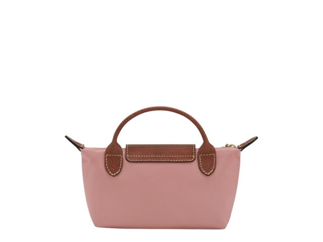 Longchamp Longchamp Le Pliage Original Pouch With Handle Pink Tea - view 2