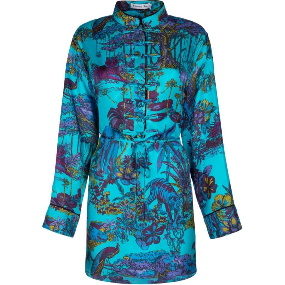 Dior Dior Long-Sleeved Dresses Women's Blue