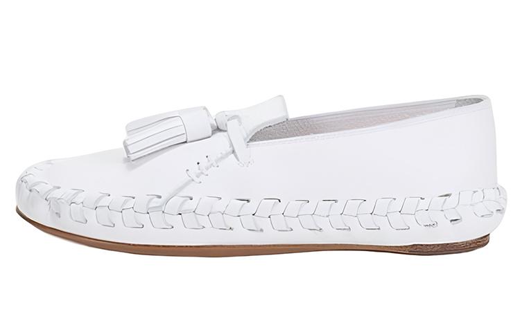 Celine CELINE Casual Single Shoes Women's White