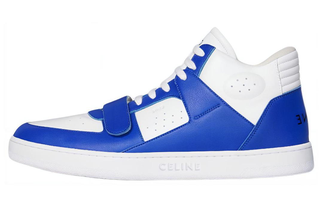 Celine Celine CT-02 Stylish Skateboarding Shoes Men's White Blue