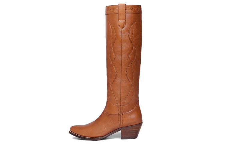 Celine CELINE Knee high Boots Women's Brown