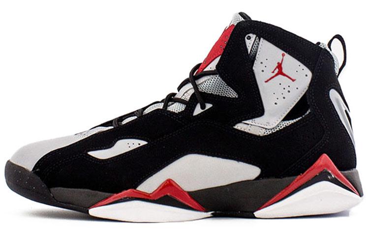 Jordan Jordan True Flight Black Varsity Red Wolf Grey