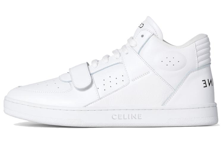 Celine CELINE Stylish Skateboarding Shoes Women's White
