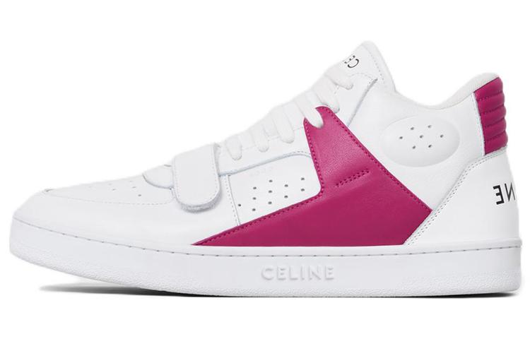 Celine Celine CT-02 Stylish Skateboarding Shoes Women's White Pink