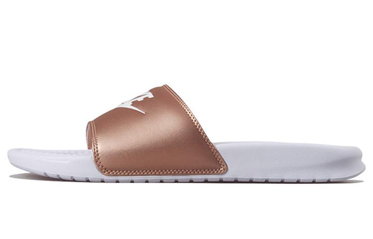 Nike Nike Benassi Jdi 'Metallic Red Bronze' Women's
