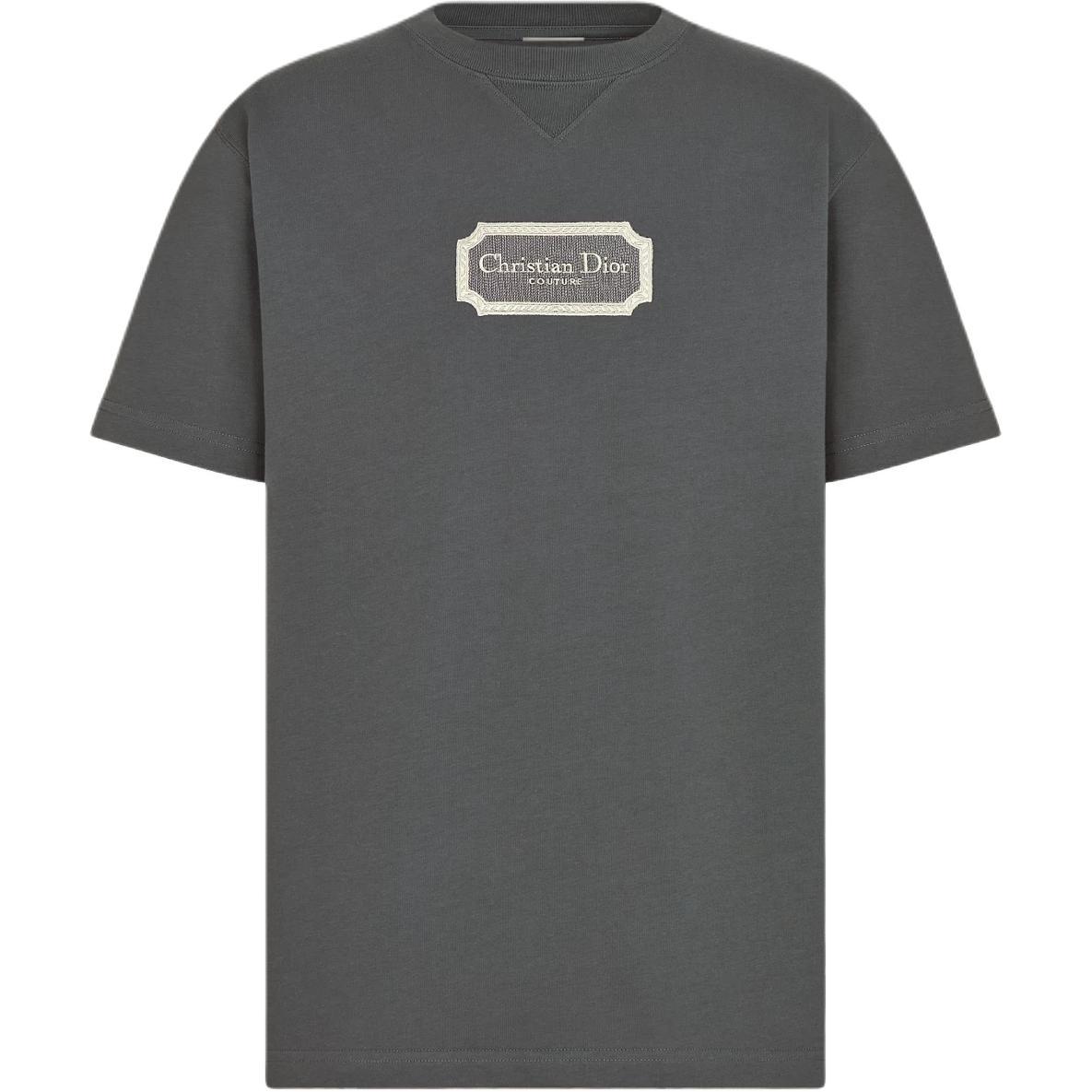 Dior Dior T-Shirts Men Gray