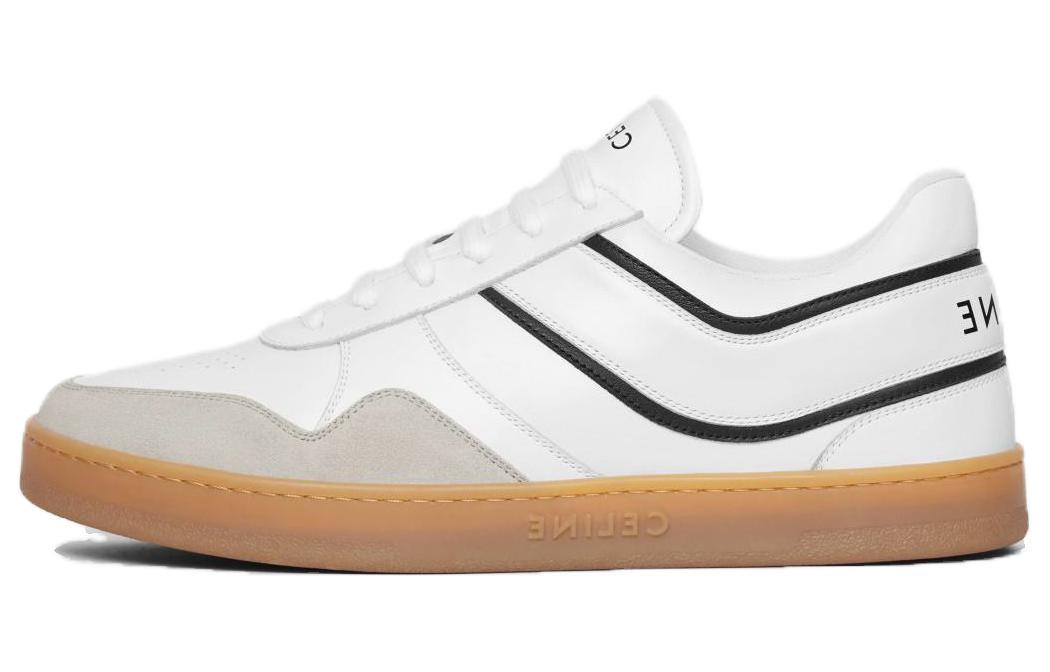Celine CELINE Trainer Low-Top Skateboard Shoes Men's White