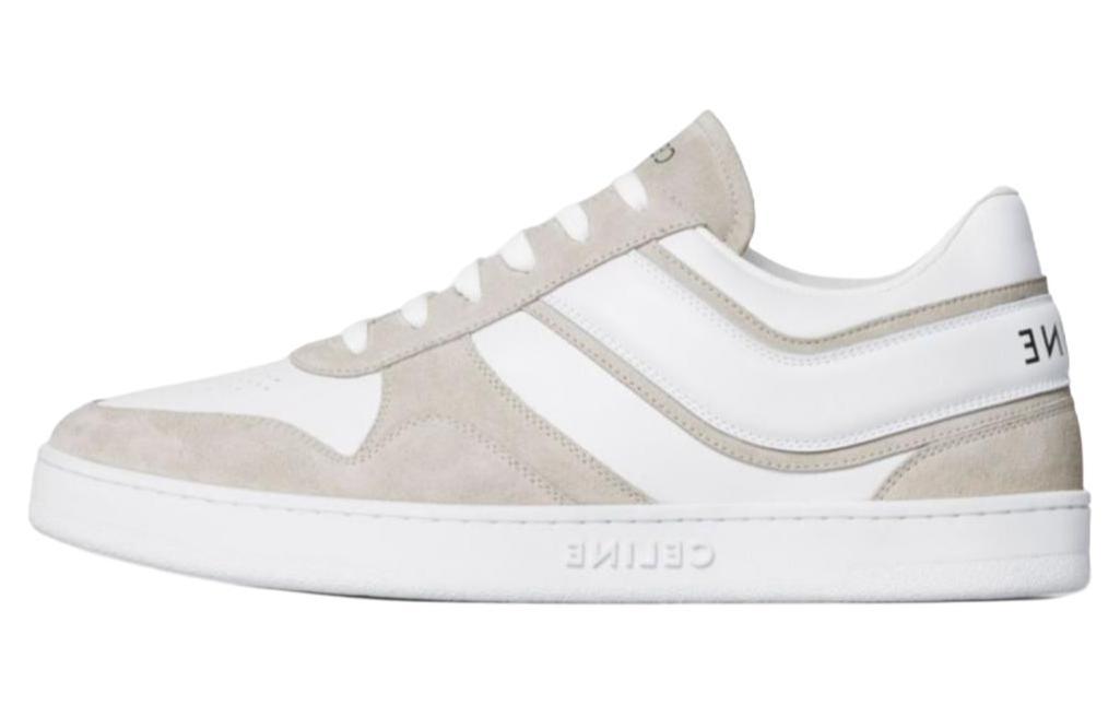 Celine Celine Low-Top Skateboard Shoes Men's Ecru