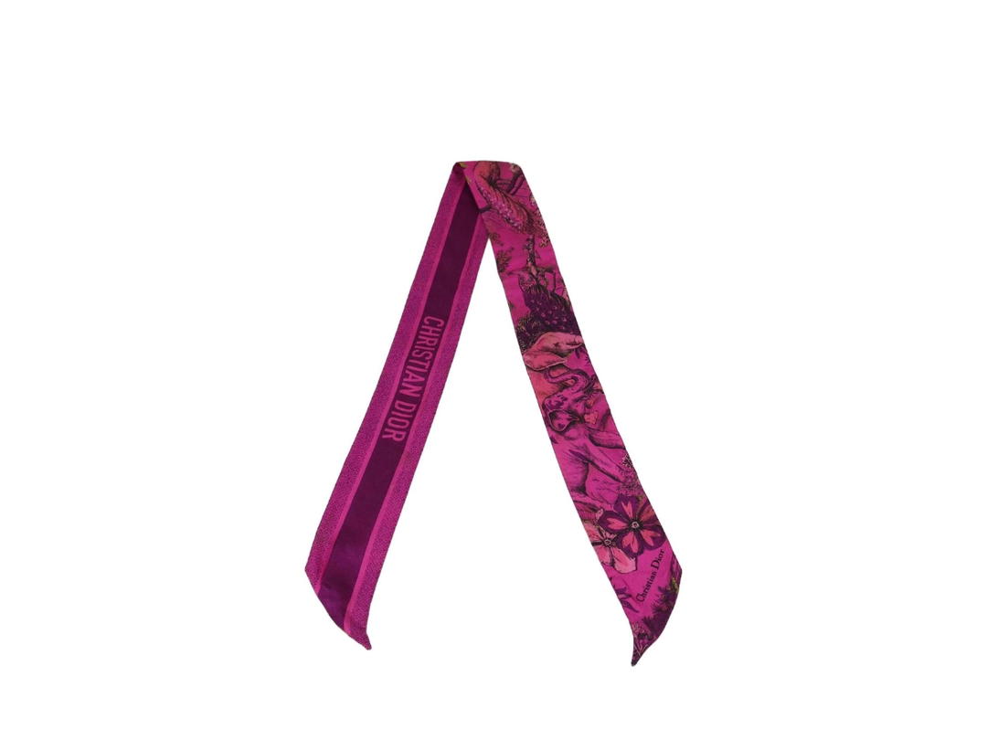 Dior Dior Signature Logo Floral Print Pareo