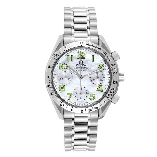 Omega Omega Speedmaster Mother of Pearl Green Dial Steel 3534.72.00 - view 2
