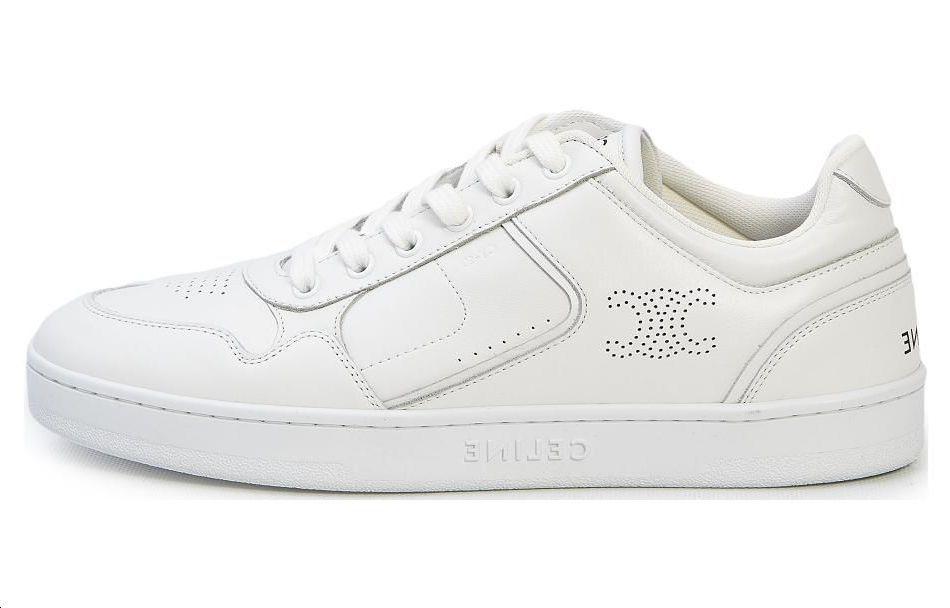 Celine Celine Low Top Skateboard Shoes Women's White