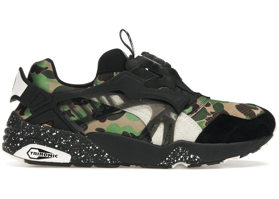 Puma Puma x BAPE Disc Blaze Camo Green