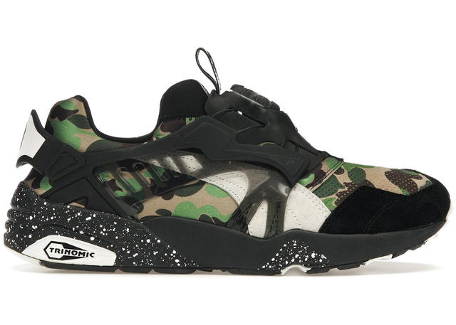Puma Puma x BAPE Disc Blaze Camo Green - view 1
