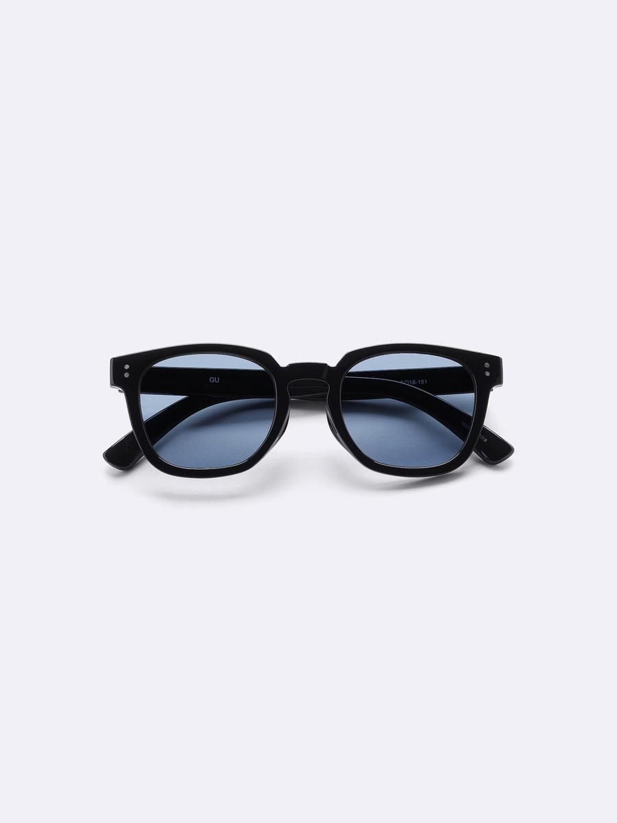 GU GU UV Protection Square Wellington Sunglasses Blue
