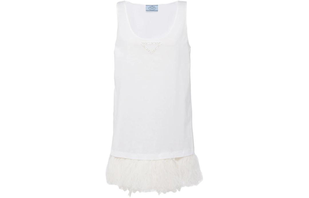 Prada Prada Sleeveless Dresses Women's White