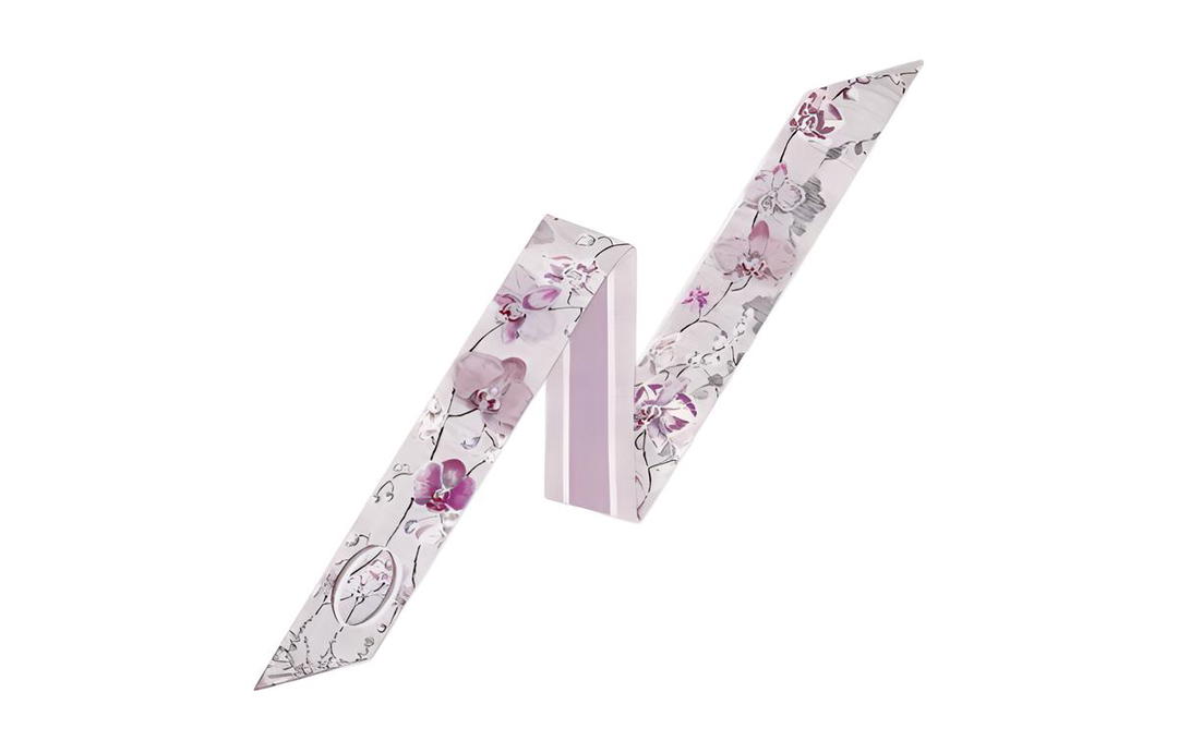 Dior Dior Silk Scarves Women's Purple
