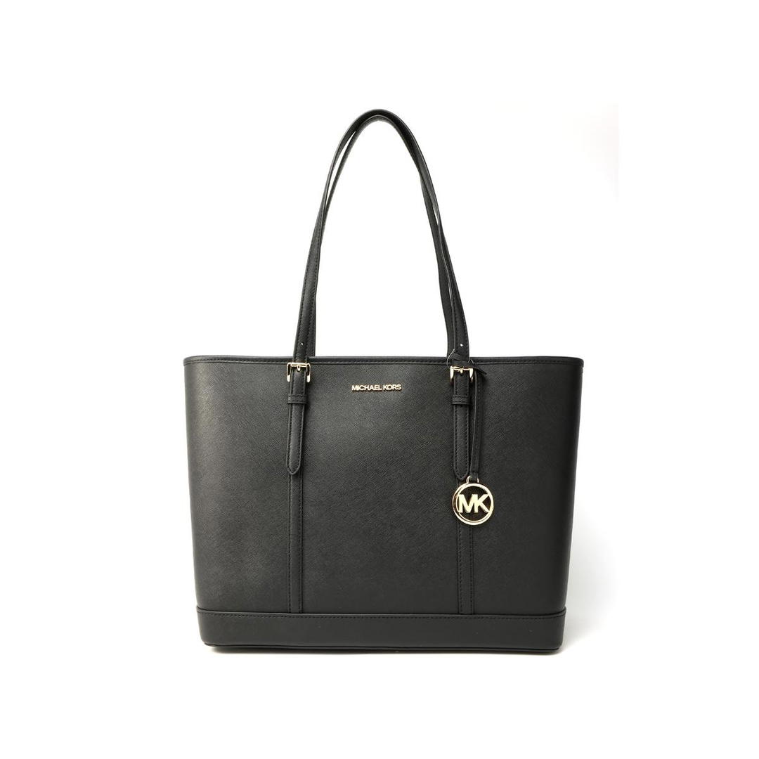 Michael Kors Michael Kors Jet Set Travel Large Saffiano Leather Top Zip Shoulder Tote Bag