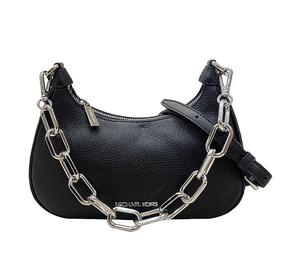 Buy MICHAEL KORS Litchi Grain Leather Shoulder Bag Crossbody Bag Women's Black at Sasom – Authentic and Ready to Ship