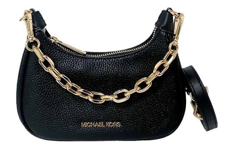 Michael Kors MICHAEL KORS Leather Shoulder Bag, Crossbody Bag, Handbag Mini Women's Black