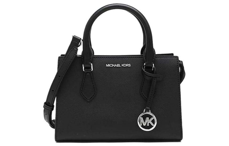 Michael Kors MICHAEL KORS Leather Tote Bag Shopping Bag Handbag Crossbody Bag Small Size Women's Black