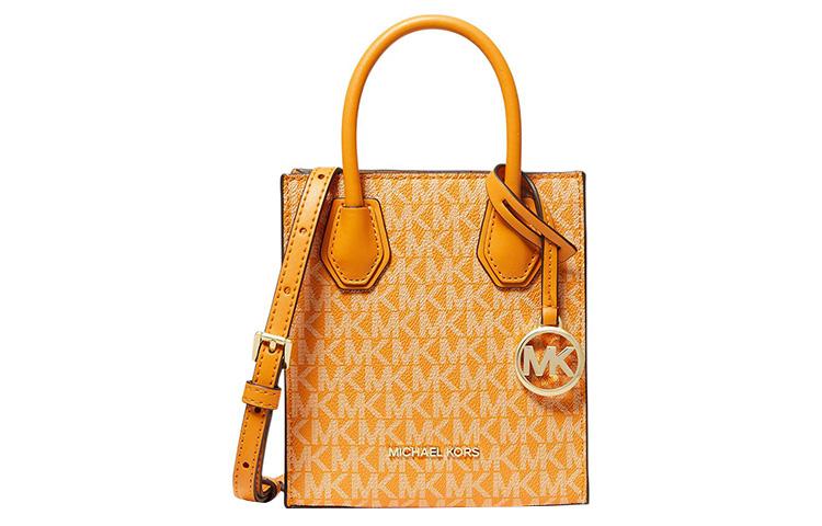 Michael Kors MICHAEL KORS Mercer Canvas Handbag Shoulder Bag Crossbody Bag Extra Small Women's Honeycomb Yellow