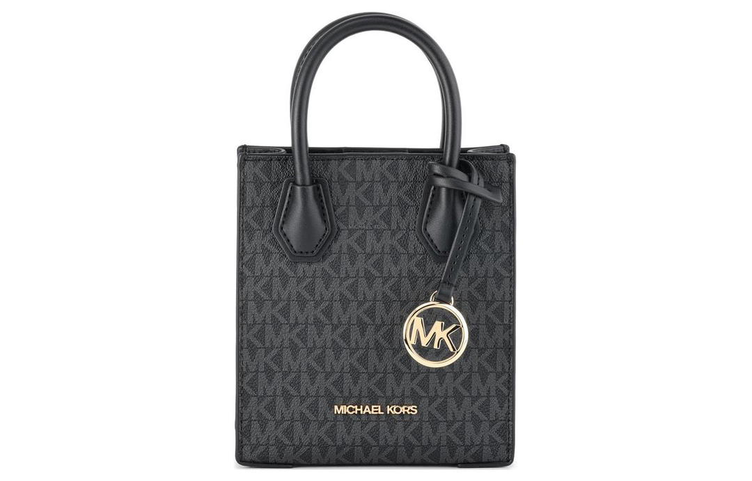 Michael Kors MICHAEL KORS Mercer Leather Tote Bag Shopping Bag Shoulder Bag Handbag Extra Small Women's Black