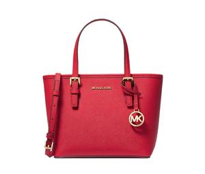 Buy MICHAEL KORS Jet Set Leather Tote Bag Shopping Bag Handbag Shoulder Bag Women's Red at Sasom – Authentic and Ready to Ship