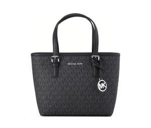 Buy MICHAEL KORS Jet Set PVC Tote Bag Shopping Bag Handbag Shoulder Bag Crossbody Bag Mini Women's Black at Sasom – Authentic and Ready to Ship