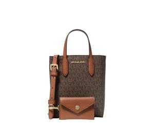 Buy Michael Kors Vincent Extra-Small Logo Crossbody Bag With Card Case Brown at Sasom – Authentic and Ready to Ship