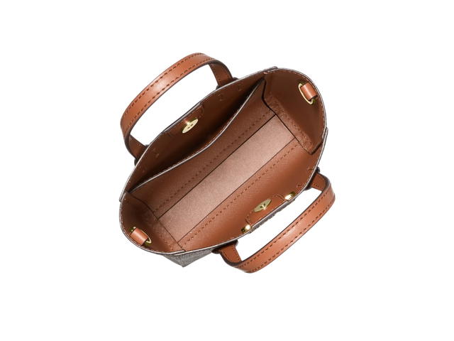 Michael Kors Michael Kors Vincent Extra-Small Logo Crossbody Bag With Card Case Brown - view 2