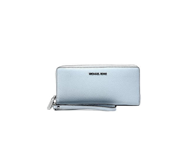 Michael Kors Michael Kors Jet Set Travel Zip Around Continental Wallet Pale Ocean - view 1