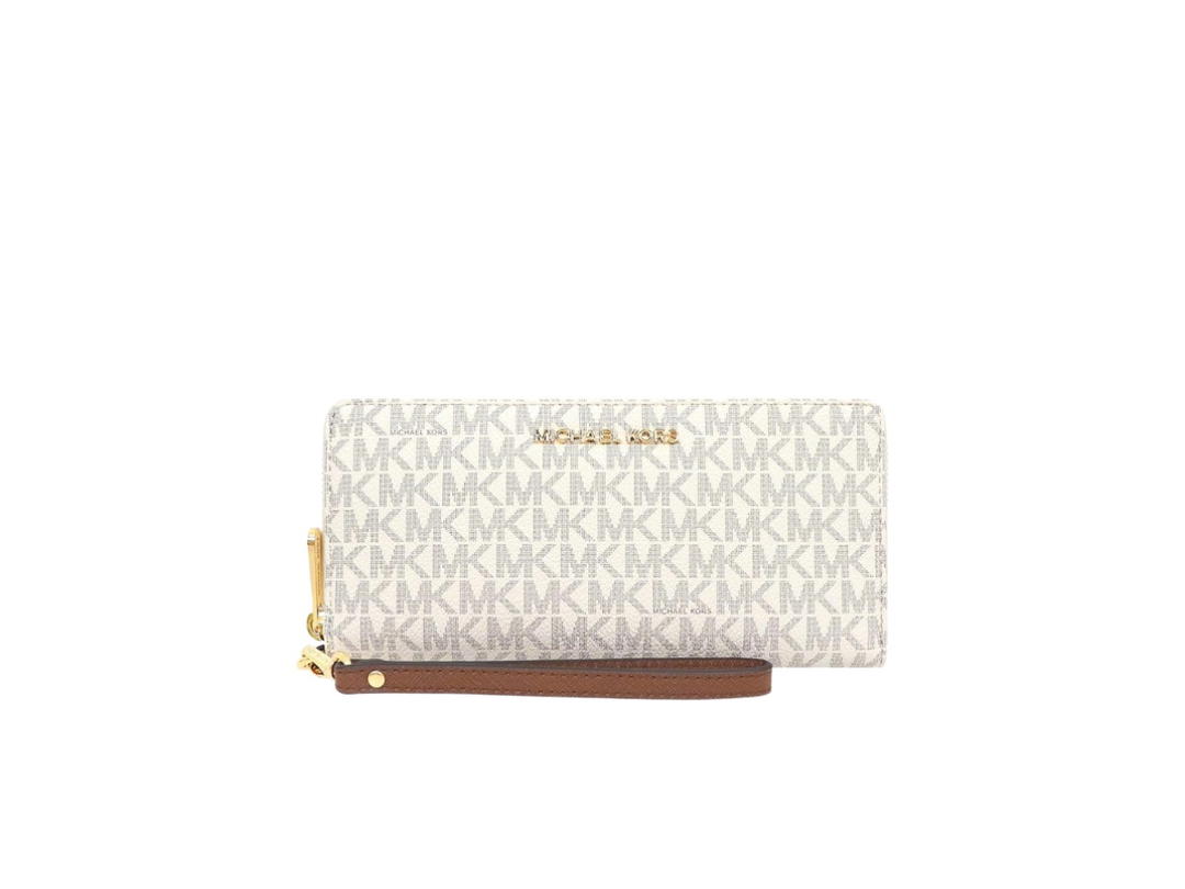 Michael Kors Michael Kors Large Continental Wallet White