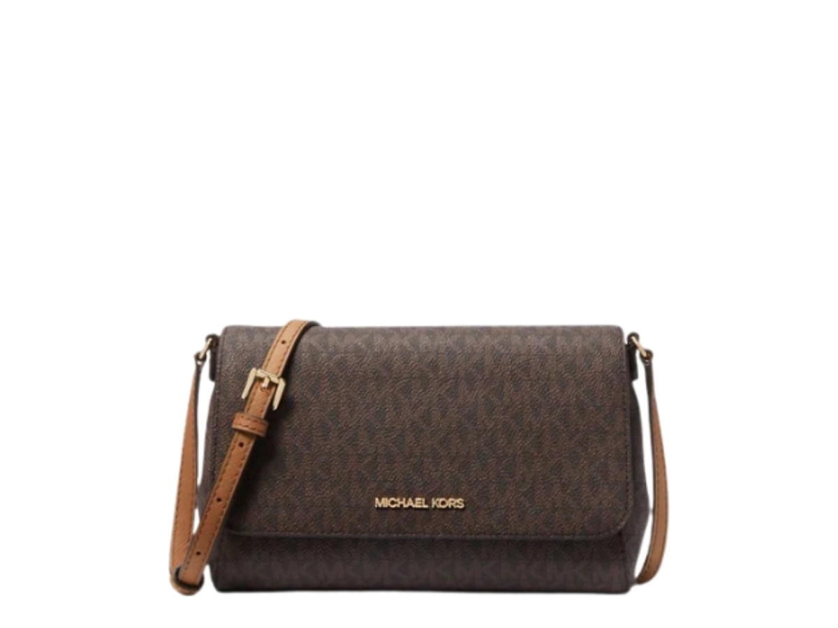 Michael Kors Michael Kors Medium Logo Convertible Brown
