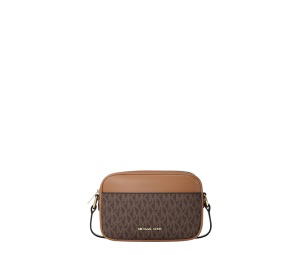Buy Michael Kors Jet Set Small Signature Logo Camera Crossbody Bag Brown at Sasom – Authentic and Ready to Ship