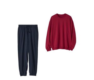 Buy GU Sweat Lounge Set Long Wine at Sasom – Authentic and Ready to Ship