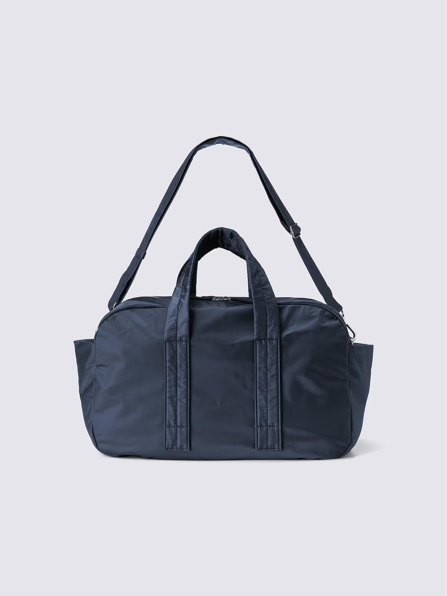 GU GU Nylon Boston Bag MN Navy