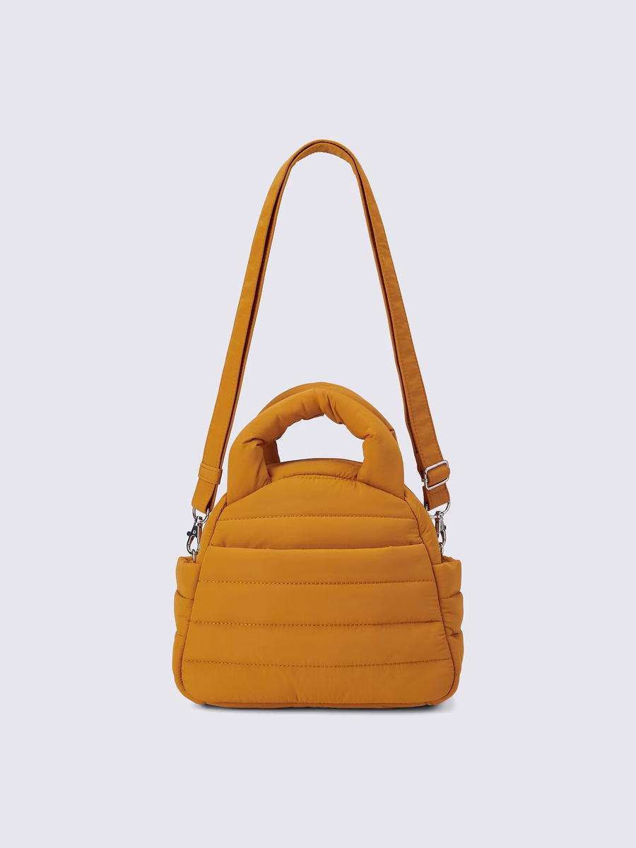 GU GU Puffer Duffle Bag CL Yellow
