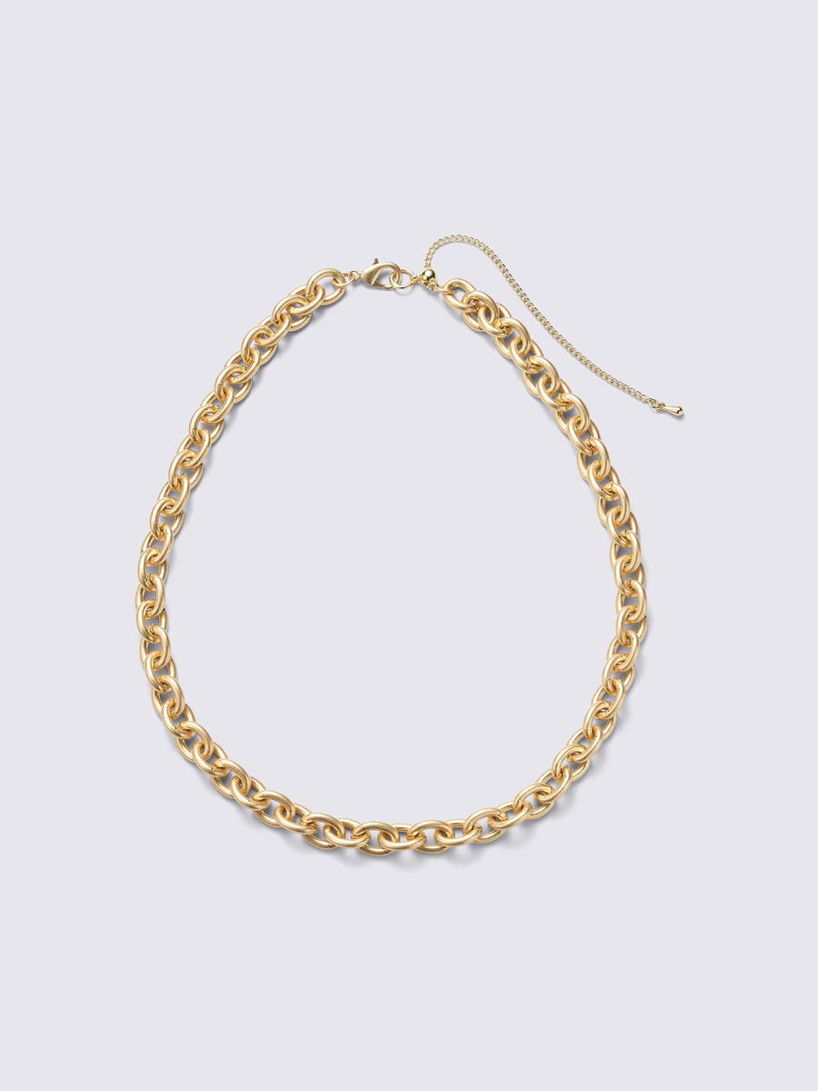 GU GU Volume Chain Necklace PF Gold