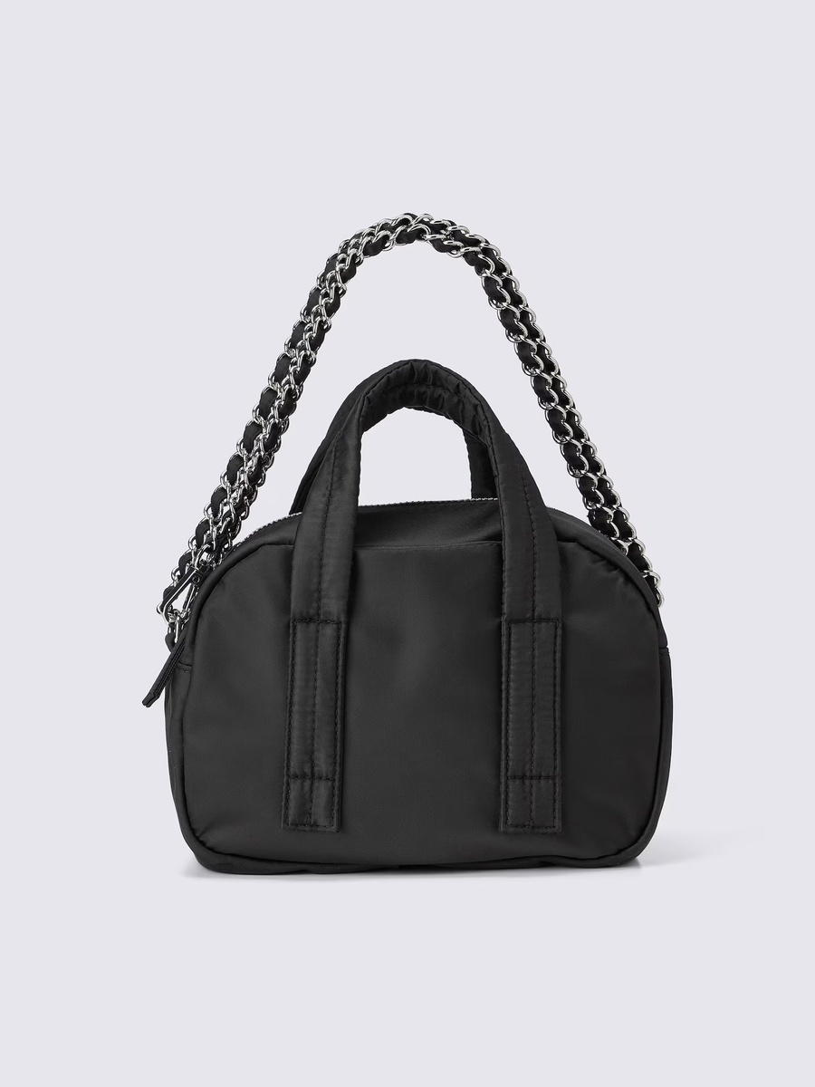 GU GU Nylon Mini Boston Bag MN Black