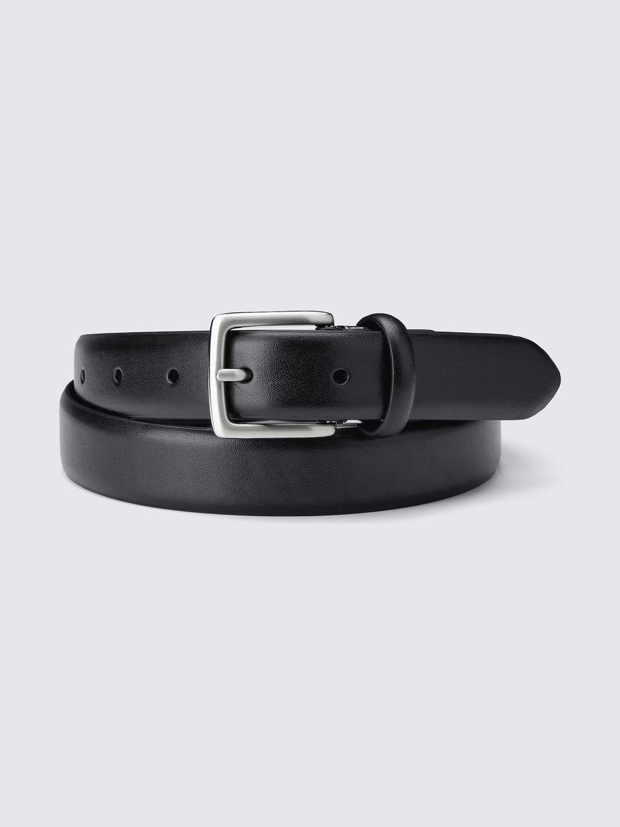 GU GU Leather Stitchless Belt Adjustable MN Black