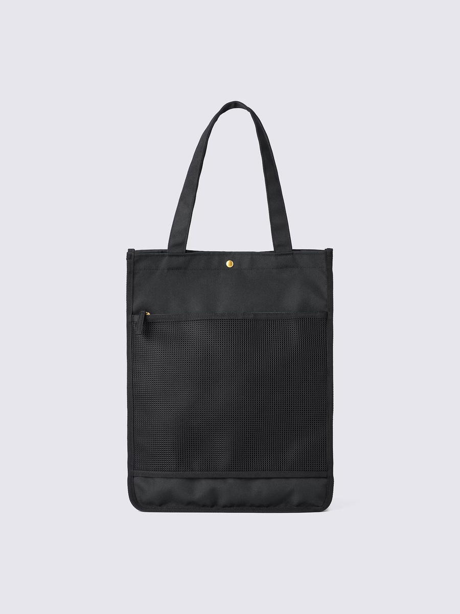 GU GU Mesh Combination Tote Bag ST Black